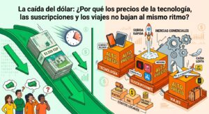 Caída del Dólar
