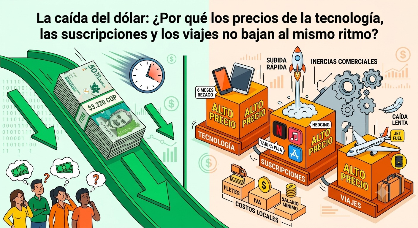 Caída del Dólar